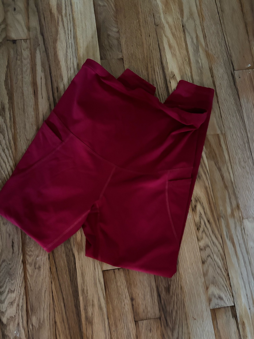 Red Old Navy Activewear Legging